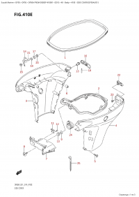410E - Side Cover (Df50A:e01) (410E -   (Df50A: e01))