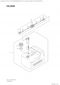 583B - Opt:fuel Tank (Df5:P01) (583B - :   (Df5: P01))