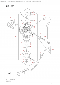 128C - Carburetor (Df6:P01) (128C -  (Df6: P01))
