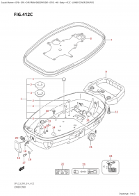 412C - Lower Cover (Df6:P01) (412C -    (Df6: P01))
