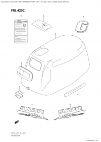 420C - Engine Cover (Df6:P01) (420C -   () (Df6: P01))