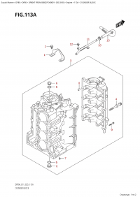 113A - Cylinder Block (113A -  )