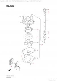 160G - Water Pump (Df90A:e01) (160G -   (Df90A: e01))