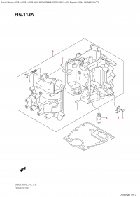113A - Cylinder Block (113A -  )