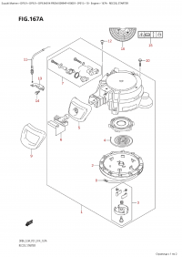 167A - Recoil Starter (167A -  )
