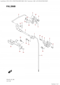 206B - Clutch Rod (Df9.9Bt,Df20At) (206B -   (Df9.9Bt, Df20At))