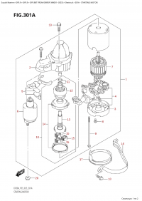 301A - Starting Motor (301A -  )