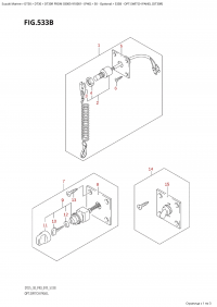 533B - Opt:switch Panel (Dt30R) (533B - :  Panel (Dt30R))