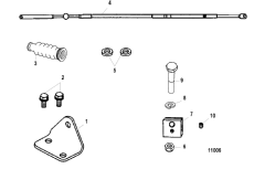 Adaptor Kit-tiller Handle (850000a4) ( Kit- (850000a4))