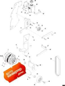 Alternator And Brackets (����������� � ���������s)