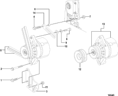 Alternator And Mounting Hardware (mando) (����������� � ���������ing Hardware (mando))