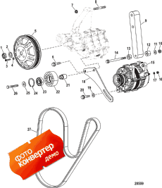 Alternator And Sea Water Pump Mounting (����������� � Sea ������� ����� ���������ing)