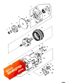 Alternator Assembly (mando #ac-155603) (����������� Assembly (mando #ac-155603))