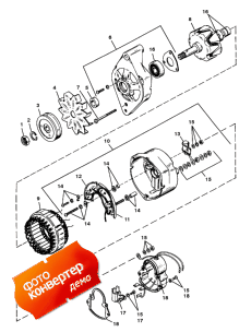 Alternator (mando #ar-150) (����������� (mando #ar-150))