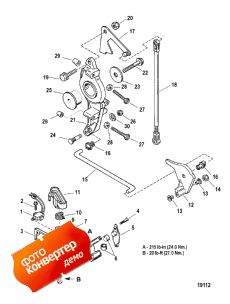 Anchor Bracket/throttle Linkage (Anchor ��������� / ����������� ��������age)