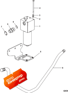 Axius Steering Components, Remote Mount Hp Filter (gen I) (Axius ������� ������� Components, Remote ��������� Hp ������ (gen I))
