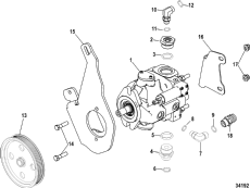 Axius Steering, Hydraulic Pump, 1a342859 And Down, Gen I (Axius ������� �������, Hydraulic �����, 1a342859 � Down, Gen I)