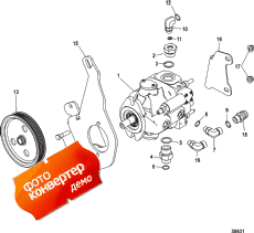 Axius Steering, Hydraulic Pump, 1a342860 And Up, Gen I (Axius ������� �������, Hydraulic �����, 1a342860 � ����, Gen I)