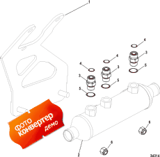 Axius Steering, Oil Cooler And Bracket, Gen I (Axius ������� �������, Oil Cooler � ���������, Gen I)