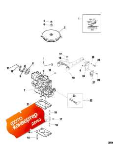 Carburator And Throttle Linkage (Carburator   age)