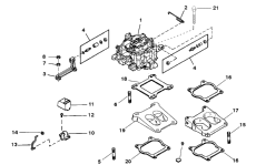 Carburetor And Linkage (wedge Mounting) (���������� � ��������� �������� (wedge ���������ing))