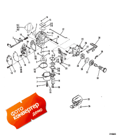 Carburetor Assembly (xr10/magnum 10) (   (xr10 / magnum 10))