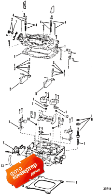 Carburetor (weber-4 Barrel) (���������� (weber-4 Barrel))