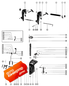 Clamp & Swivel Bracket Assembly (��������� & ���������� ��������� Assembly)