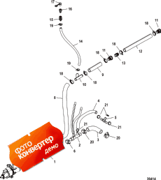 Closed Cooling Sys., Sea Water Pump Hoses -1a343749 And Up (Closed ���������� Sys., Sea ������� ����� �����s -1a343749 � ����)