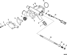 Cooling Components (water Thermostat Housing) (���������� Components (water ��������� ������))