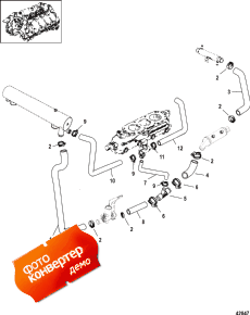 Cooling System, Raw Water Components, Port (���������� System, Raw Water Components, Port)