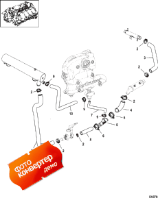 Cooling System, Raw Water Components, Port (���������� System, Raw Water Components, Port)