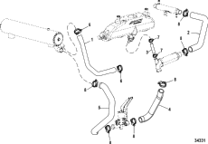 Cooling System, Raw Water Components, Port (bravo) (���������� System, Raw Water Components, Port (bravo))