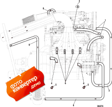 Cooling (water Hoses And Fittings - Starboard) (���������� (������� ������s � Fittings - Starboard))