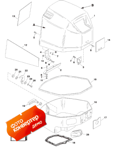 Cowl Assembly - Top And Bottom (Cowl Assembly - Top � Bottom)