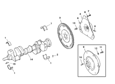 Crankshaft And Flywheel (�������� � �������)