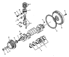 Crankshaft And Piston Assembly (   Assembly)