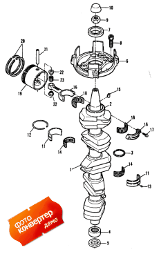 Crankshaft / Piston (�������� / �������)