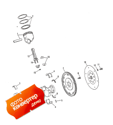 Crankshaft, Pistons And Conn. Rods (��������, ������ � Conn. ����s)