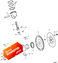 Crankshaft, Pistons And Conn. Rods (��������, ������ � Conn. ����s)
