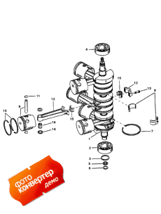 Crankshaft, Pistons, And Connecting Rods (��������, ������, � �����)