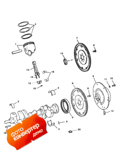 Crankshaft, Pistons And Connecting Rods (��������, ������ � �����)