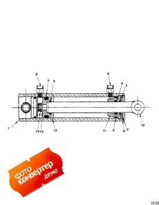 Cylinder Assembly, Hydraulic (844222a1) (������� Assembly, Hydraulic (844222a1))
