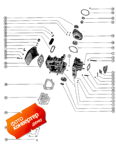 Cylinder Block And Crankcase Assembly (���� �������� � ������ ��������� � �����)