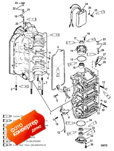 Cylinder Block And End Caps (���� �������� � End ��������s)