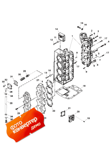 Cylinder Block Assembly (800-818154a52) (���� �������� Assembly (800-818154a52))