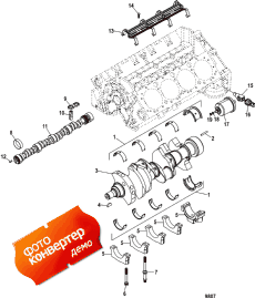 Cylinder Block, Camshaft And Crankshaft (���� ��������, ����������������� ��� � ��������)