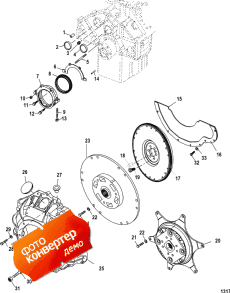 Cylinder Block-flywheel Housing (���� ��������-������� ������)