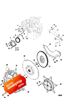 Cylinder Block-flywheel Housing (���� ��������-������� ������)