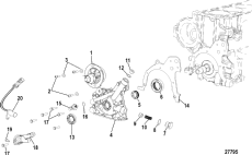 Cylinder Block, Oil Pump And Water Pump (���� ��������, �������� ����� � ������� �����)
